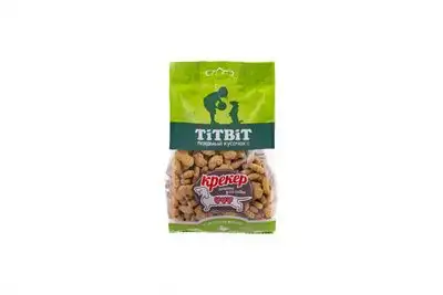 Купить titbit лакомство для собак крекеры с мясом утки 